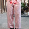 Can't Forget Striped Pants | Pastel Raspberry