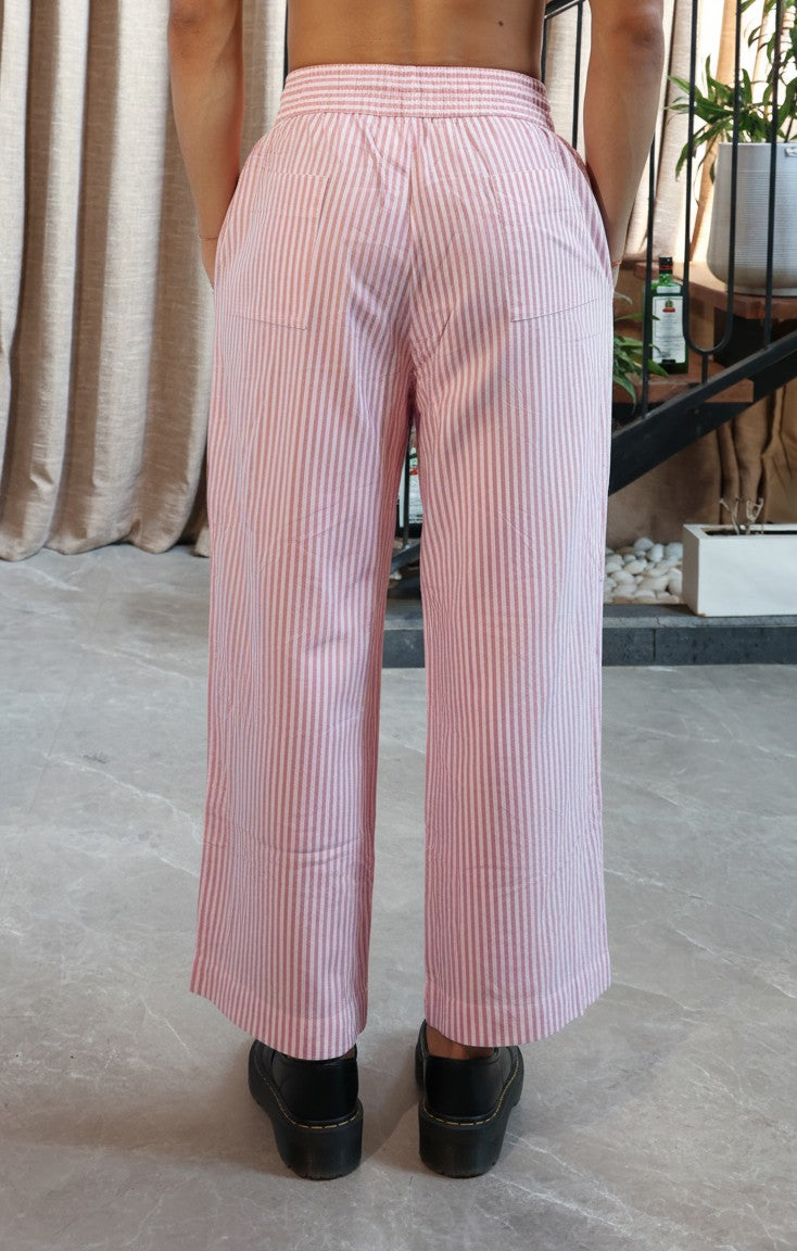 Can't Forget Striped Pants | Pastel Raspberry