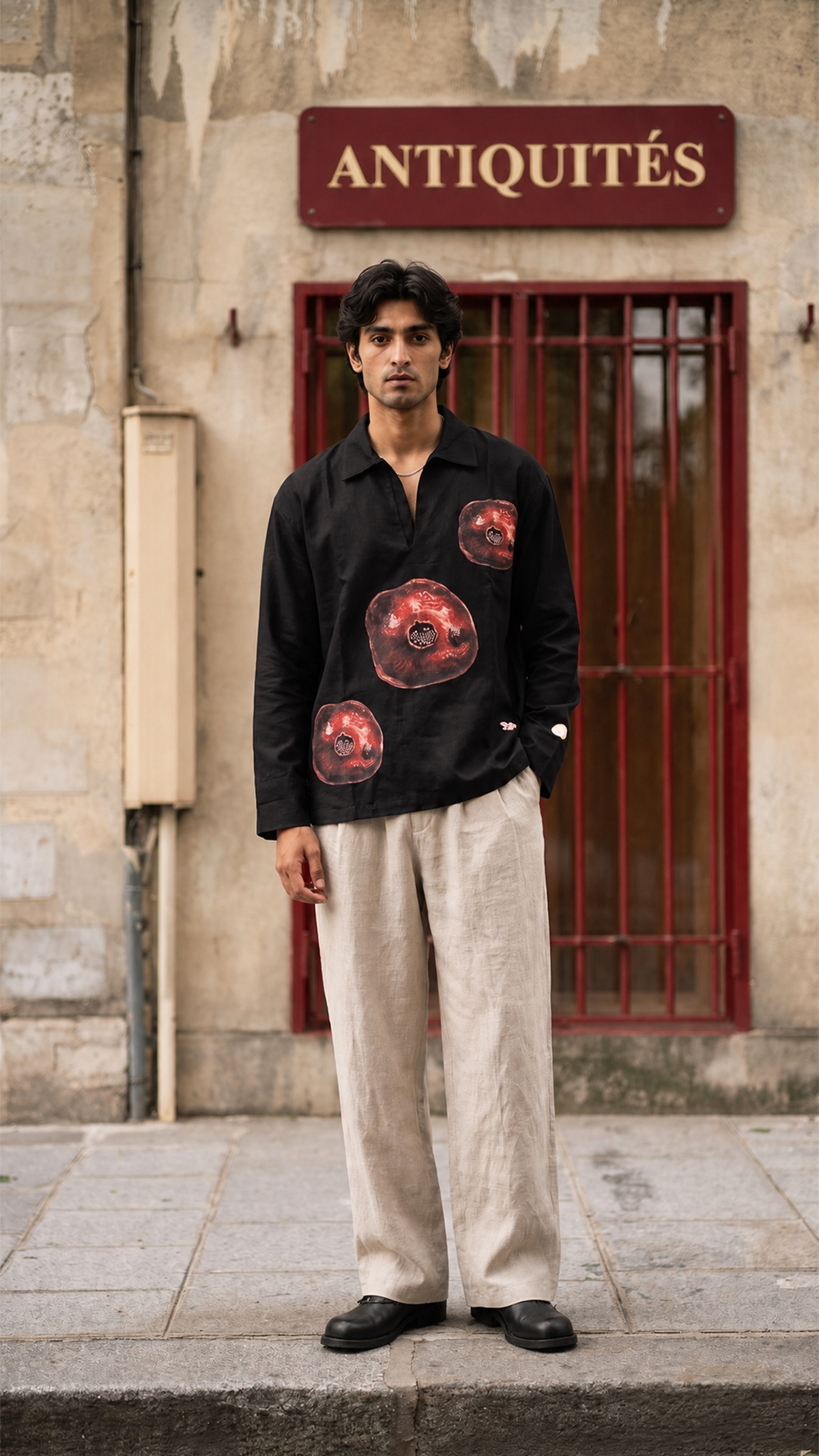 Laila Majnu Linen | Black
