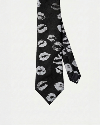 Kissed Tie | Deep Black