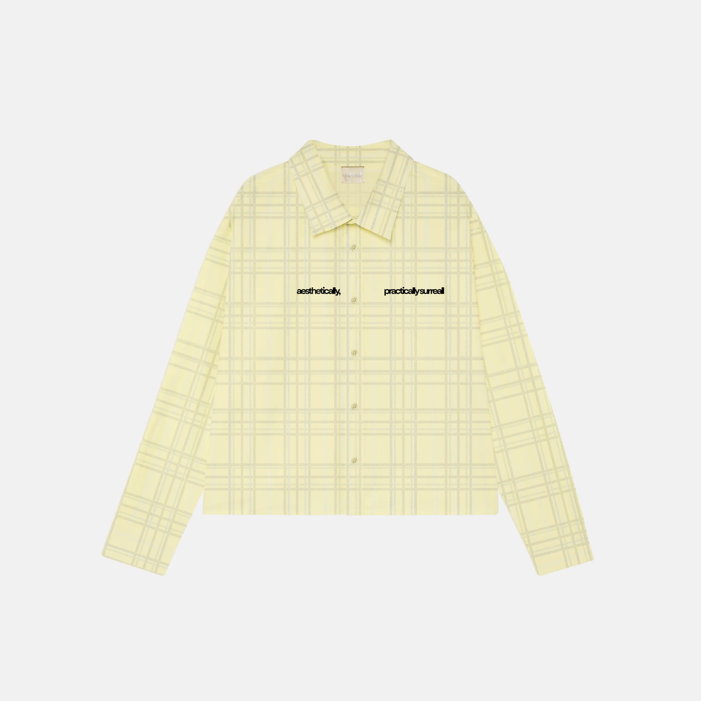 Burnt Toast Box Shirt | Pale Yellow