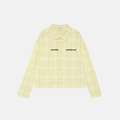 Burnt Toast Box Shirt | Pale Yellow