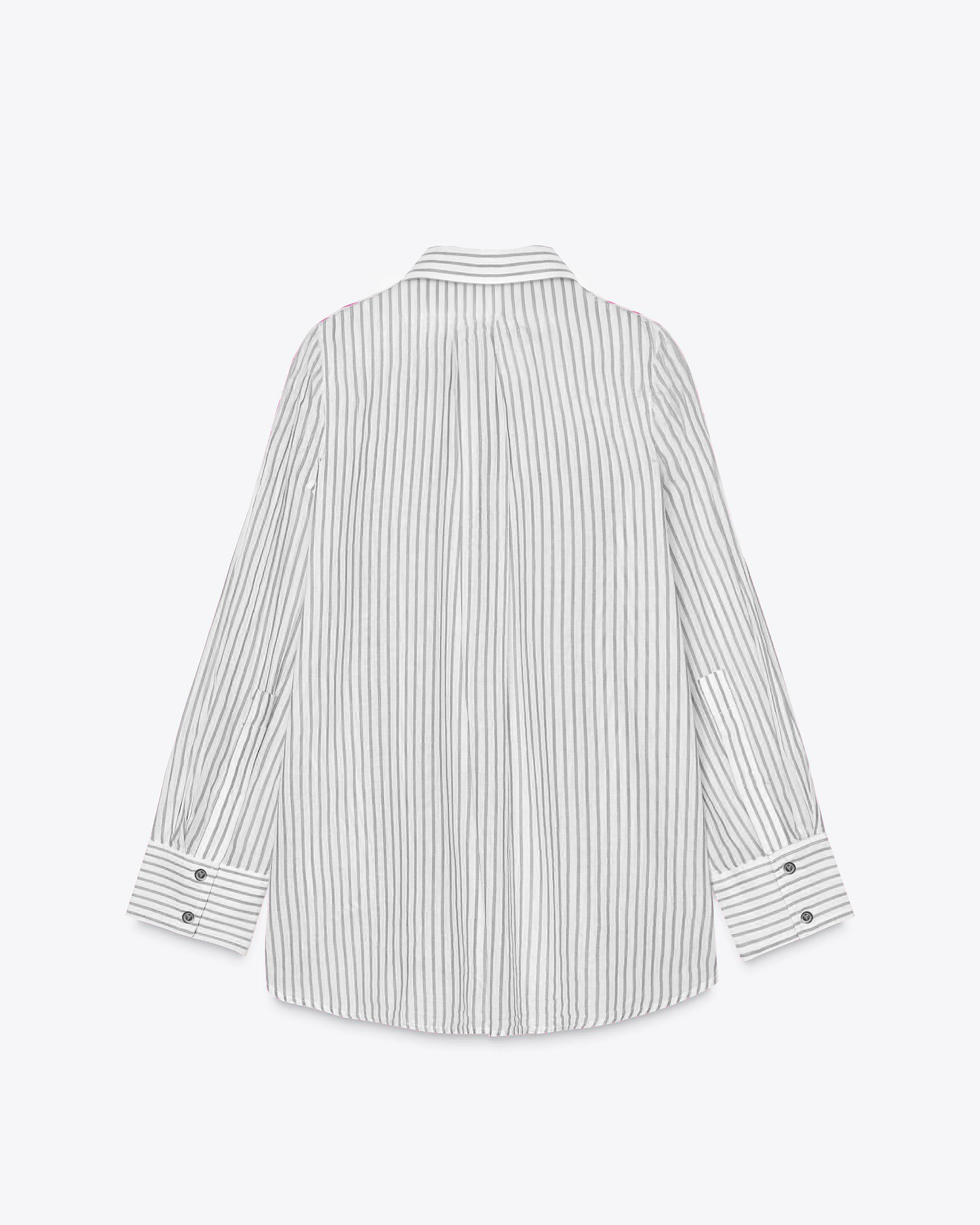 CMBYN Striped Shirt | Pastel Grey