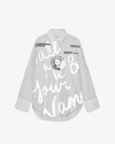 CMBYN Striped Shirt | Pastel Grey