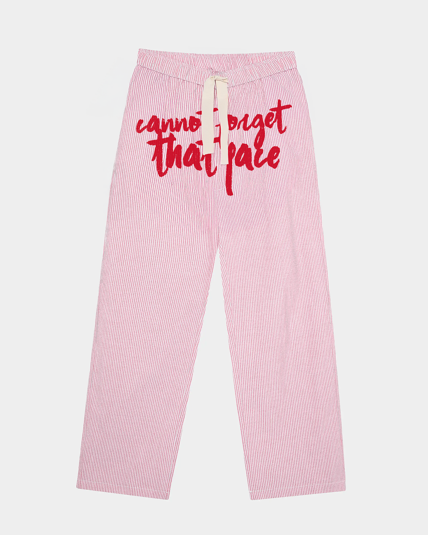 Can't Forget Striped Pants | Pastel Raspberry