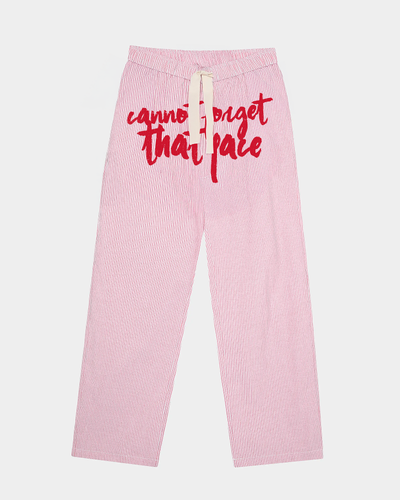 Can't Forget Striped Pants | Pastel Raspberry