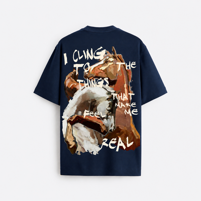 HoldON - Navy | Relaxed Tee