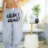 Didn't Dial Striped Pants | Pastel Grey