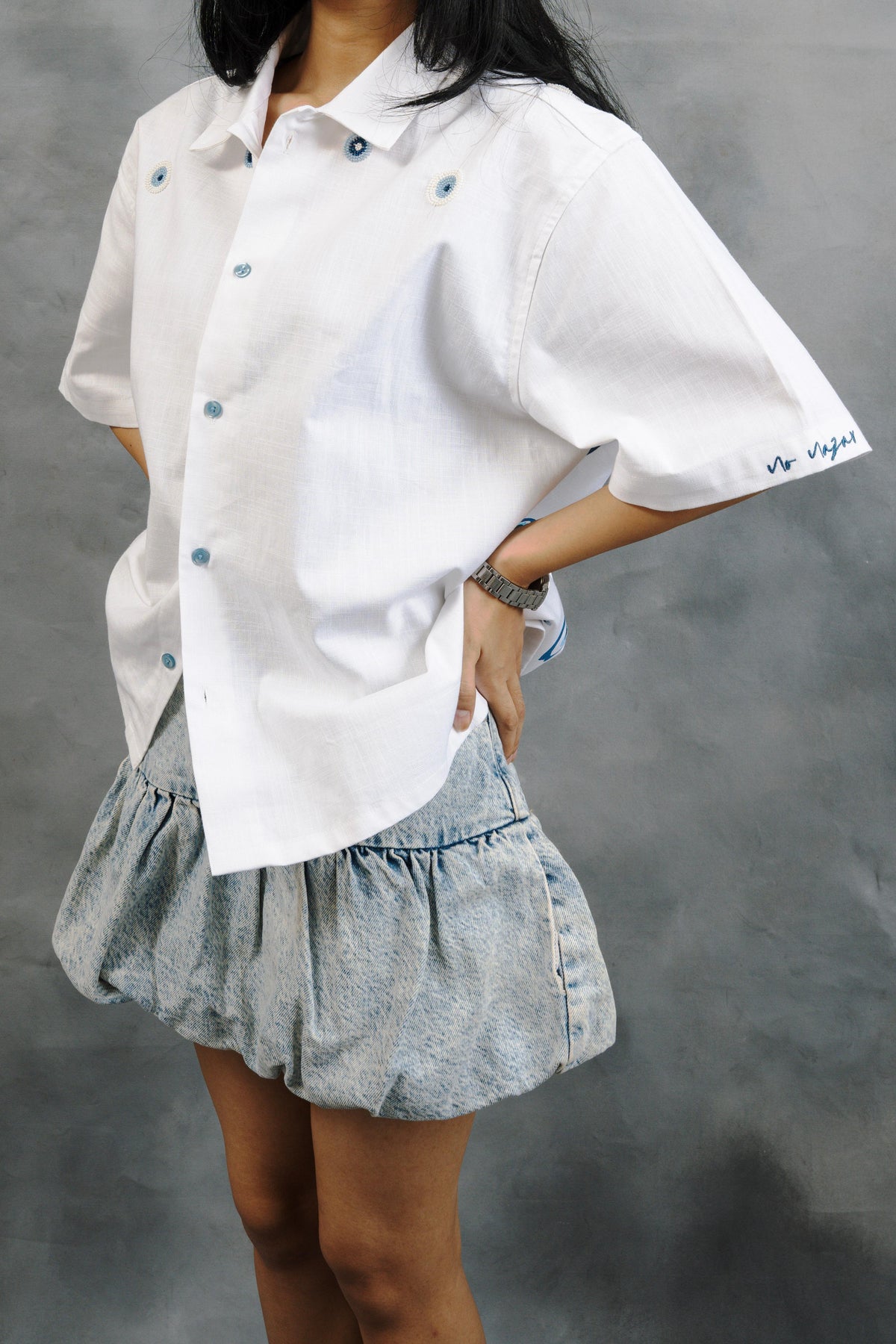 NoNazar Box Linen | White