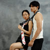 Esthreall Kissed Tie in Milk White styled in a fashion editorial