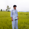 Didn't Dial Striped Pants | Pastel Grey