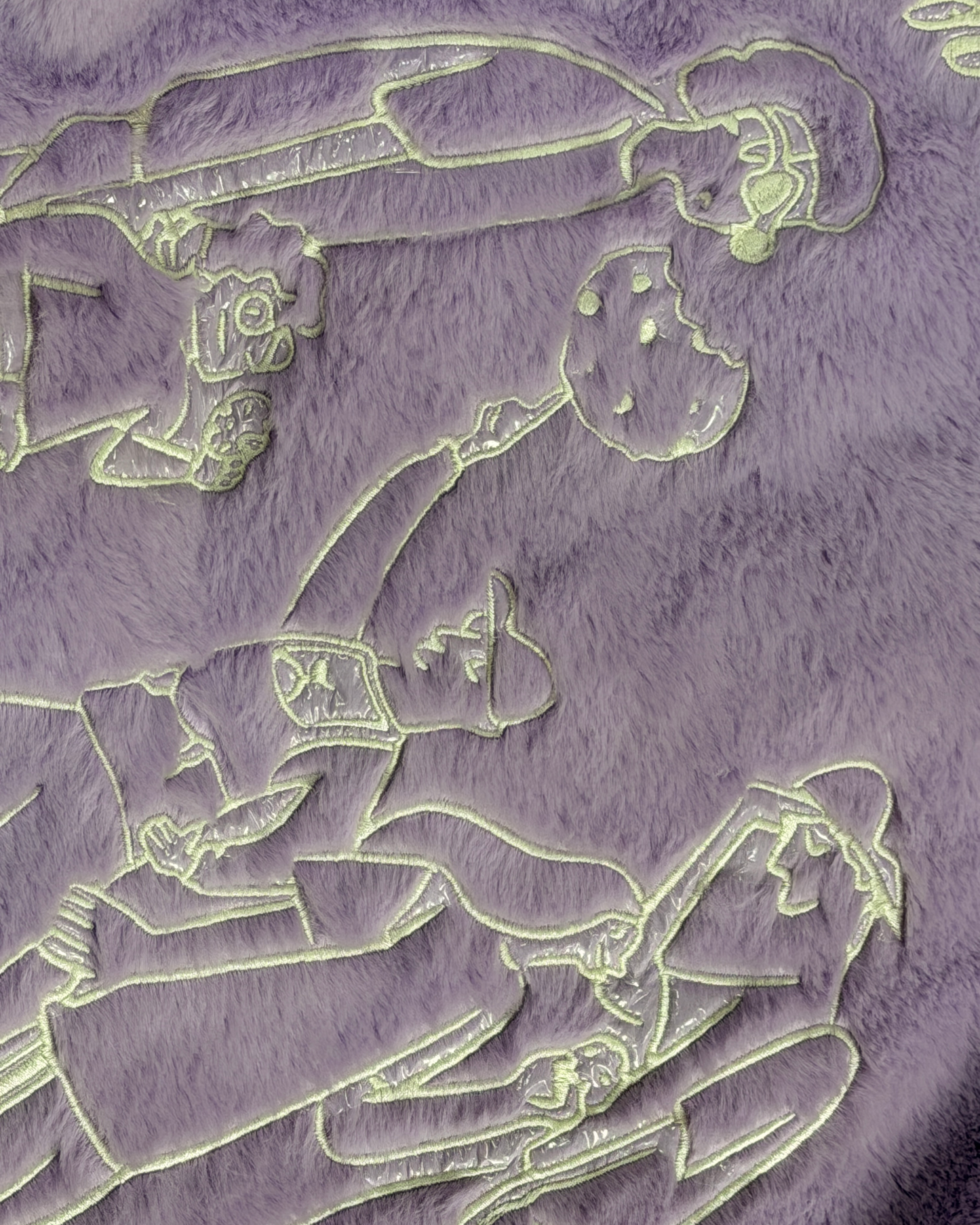 Cushion Cookie Puff Jacket | Lavender