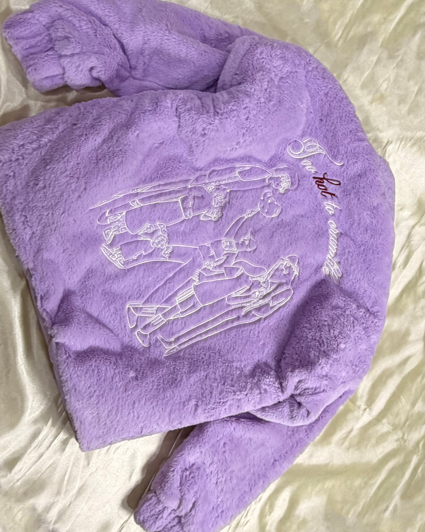 Cushion Cookie Puff Jacket | Lavender