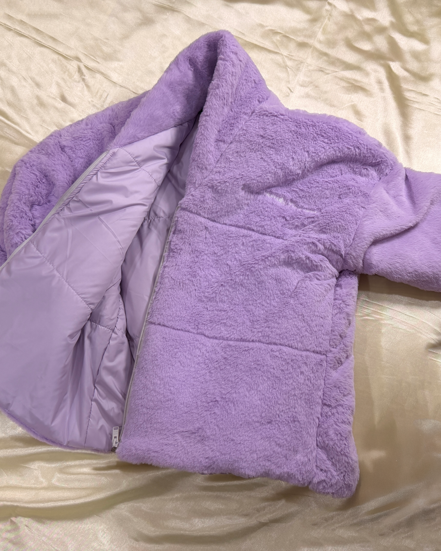 Cushion Cookie Puff Jacket | Lavender