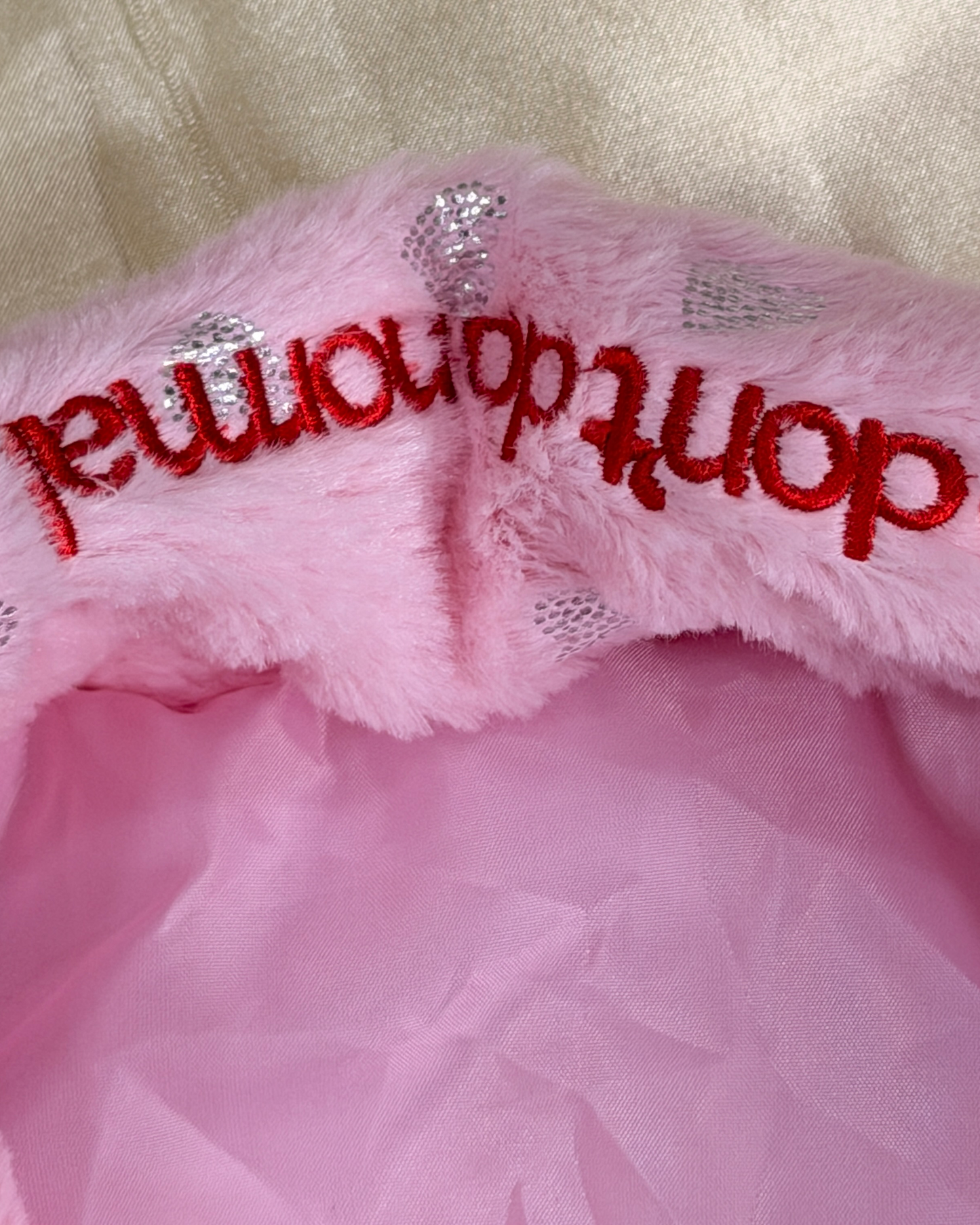 Mom's Love Puff Jacket | Baby Pink