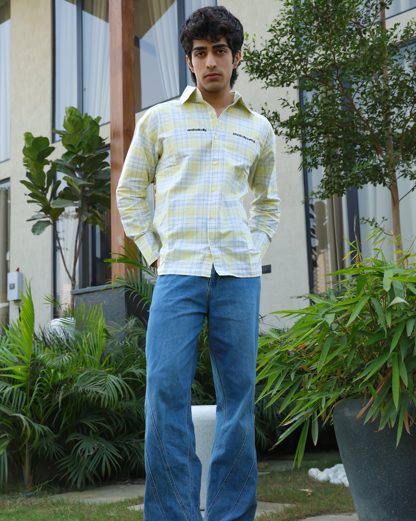 Burnt Toast Box Shirt | Pale Yellow