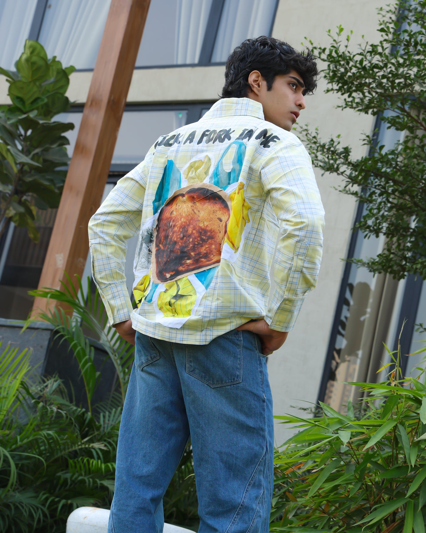 Burnt Toast Box Shirt | Pale Yellow