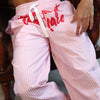 Can't Forget Striped Pants | Pastel Raspberry