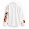 Maayka | Ivory Patchwork Full Sleeve Shirt