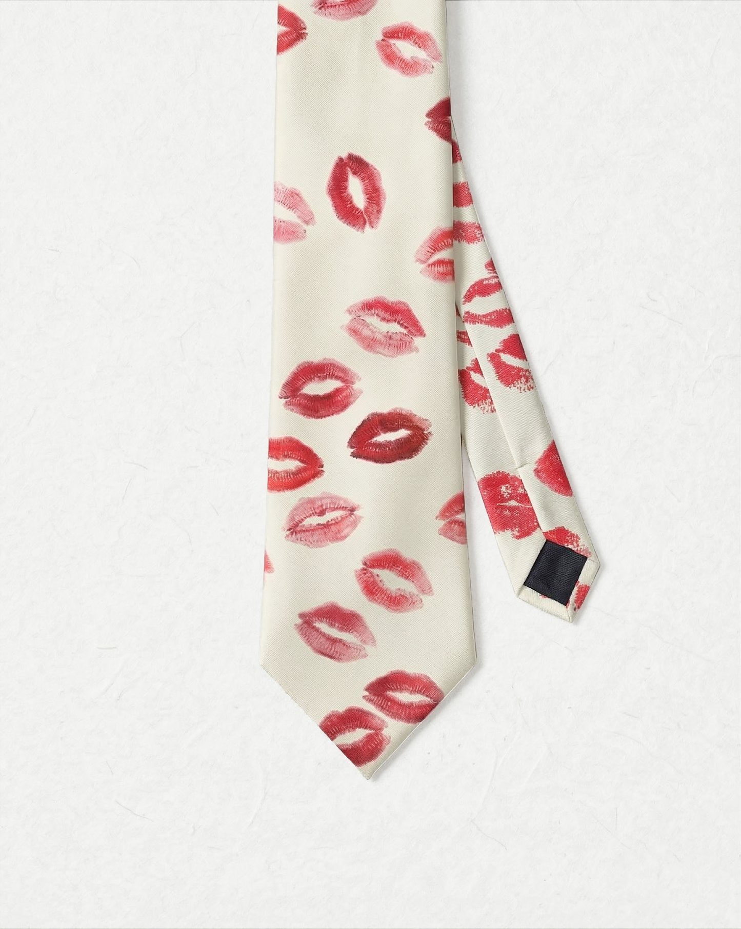 Kissed Tie | Milk White