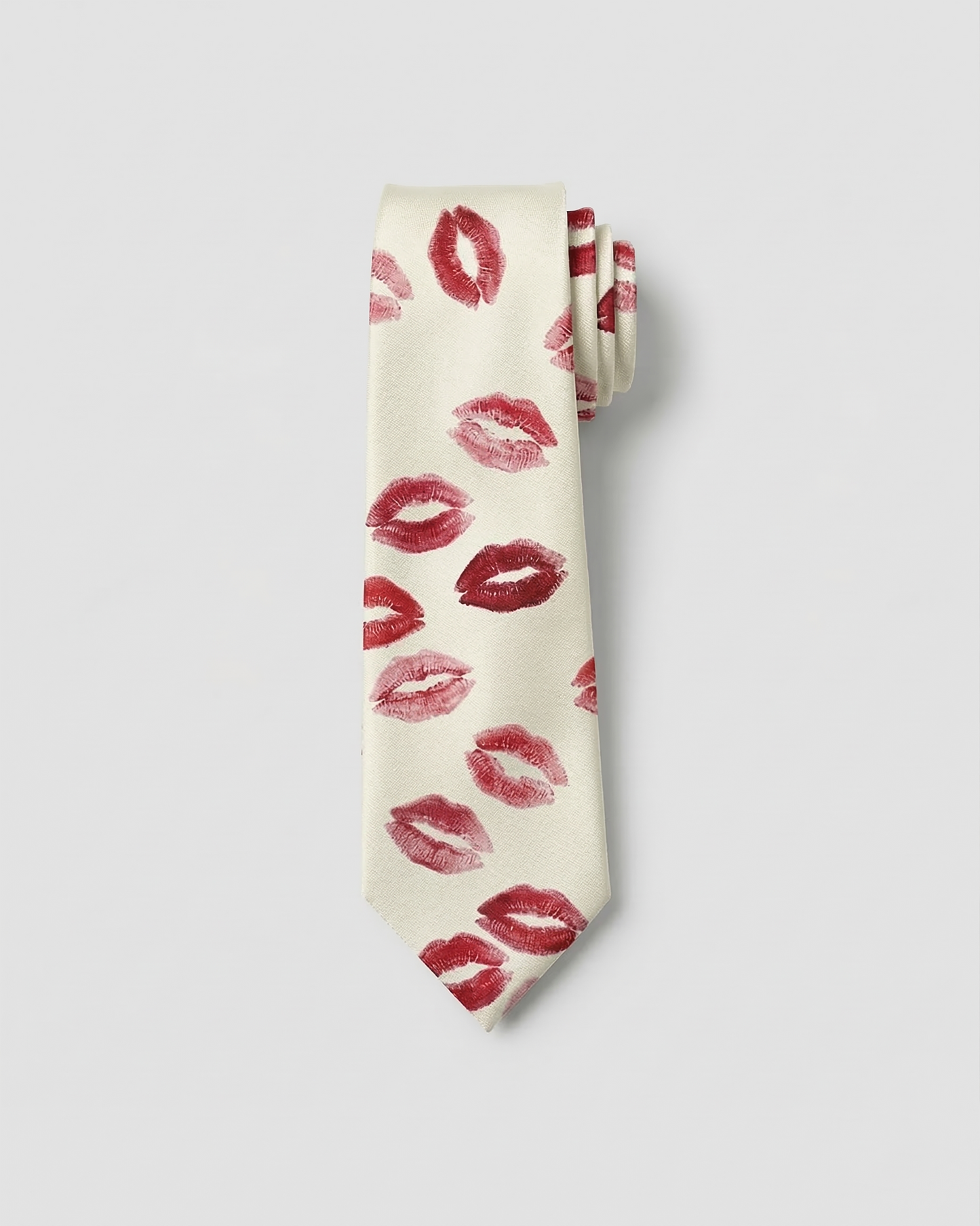 Kissed Tie | Milk White