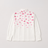 Kissed | White - Bomario | 4 Hand Beaded Kisses | 1/1