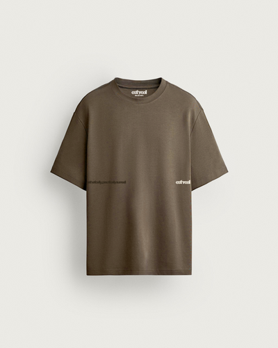 Cxcape - Brown | Relaxed Tee