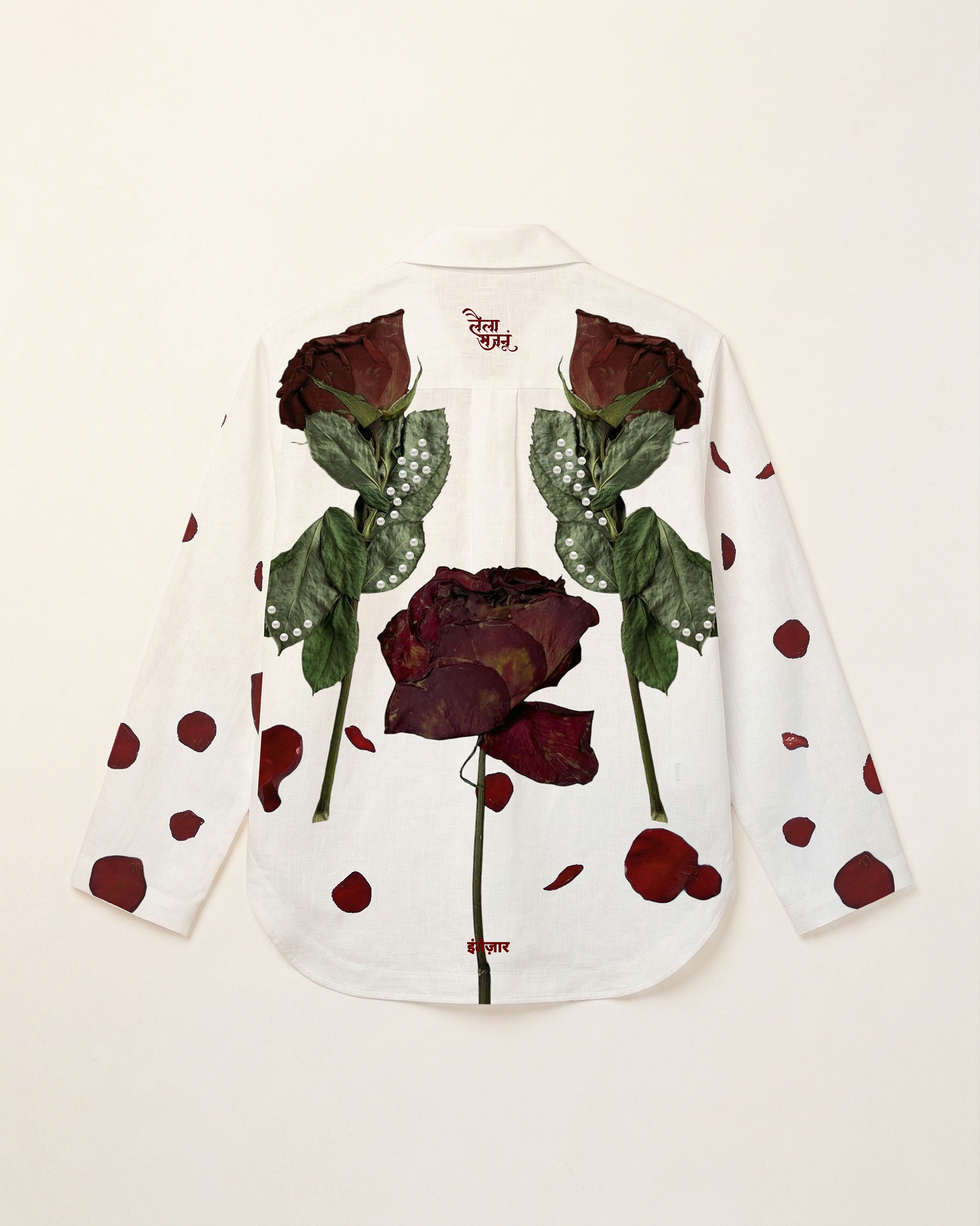 Laila Majnu Linen | White