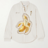 not2Deep Cotton | White/Brown Striped